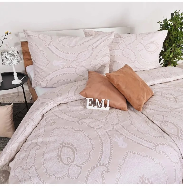 Obliečky Oranje satén EMI, Štandardný set jednolôžko obsahuje 1x 140x200 + 1x 70x90