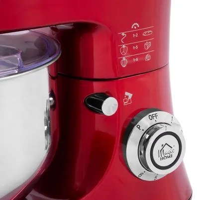 Kuchynský robot MagicHome, Lenotre, 1000W, 230V, 3v1, červeno-čierny