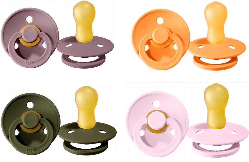 Kaučukový cumlík BIBS Colour 18m+ Farba: tmavozelená