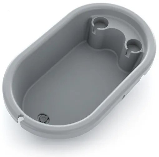 PETITE&MARS - Prebaľovací pult s vaničkou SPA 3v1 šedá