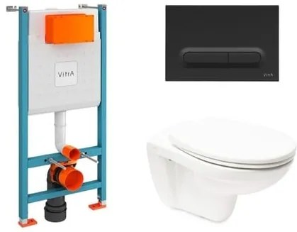 Závesný wc set Vitra Normus do ľahkých stien / predstenová SIKOVSB3