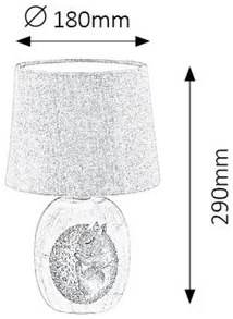 Rabalux DORKA nočná lampa 4605