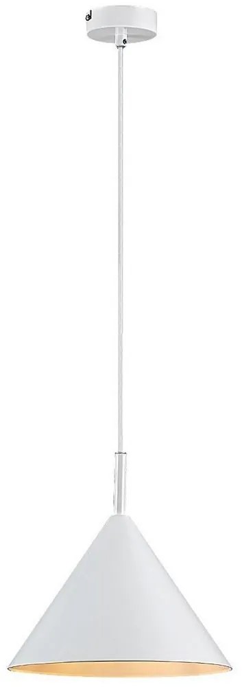 Rabalux 72008 - Luster na lanku JAROD 1xE27/40W/230V biela