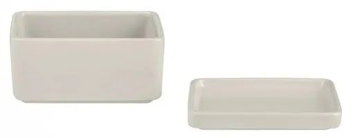 Béžová nádobka na maslo z kameniny Pilar – Blomus