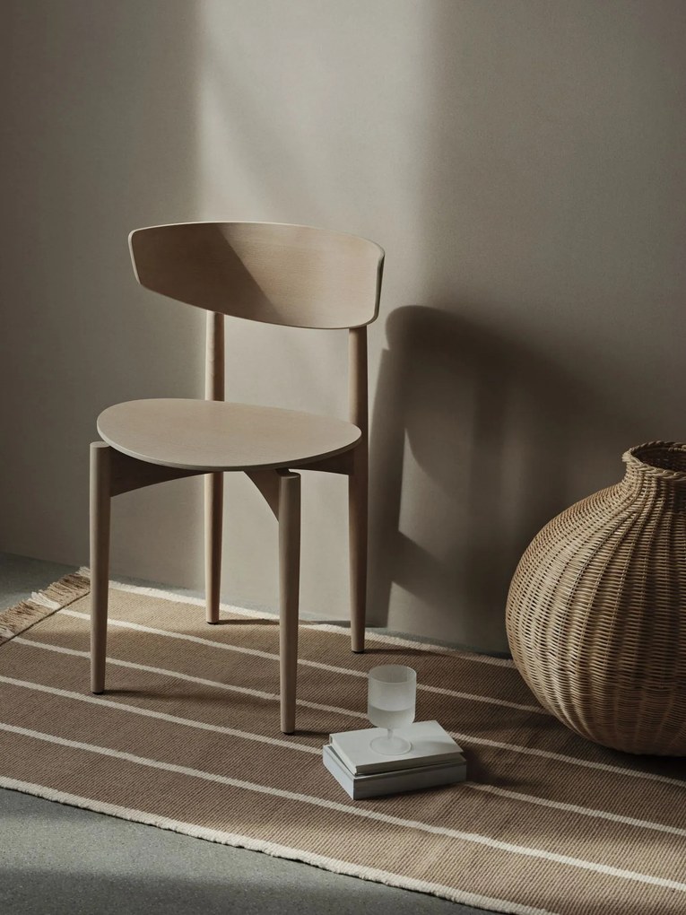 Ferm Living Pohár na víno Ripple Frosted 270 ml – set 2 ks