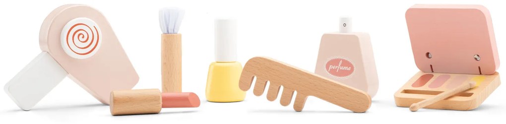 Drevený toaletný stolík