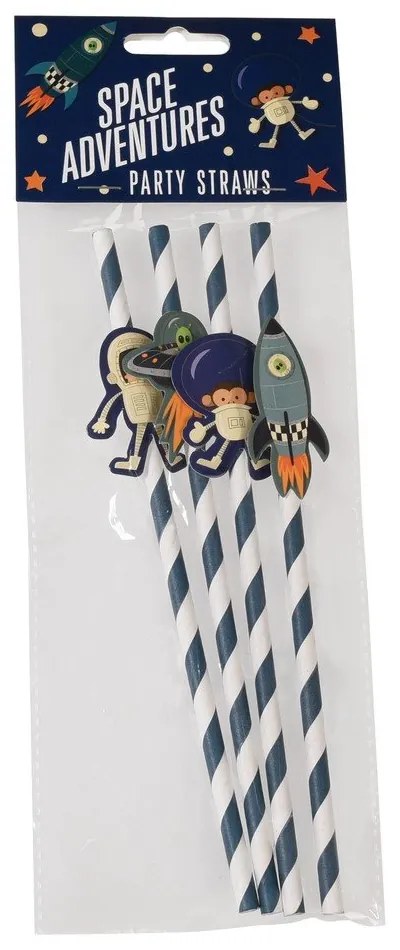 Sada 4 slamiek Rex London Space Adventures