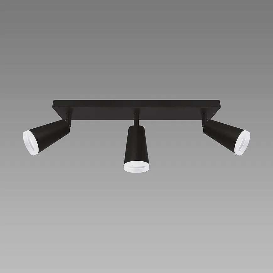 Luster SANA GU10 3L BLACK 04146 LS3