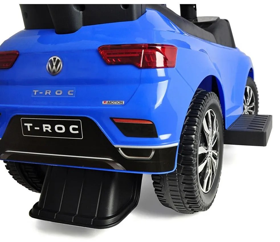 Detské odrážadlo s vodiacou tyčou VOLKSWAGEN T-ROC Milly Mally modré