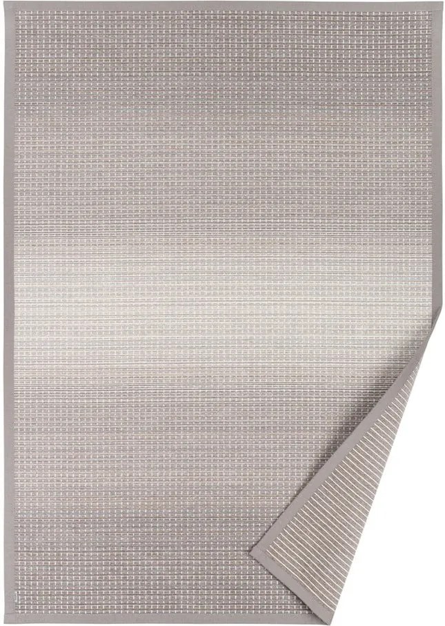 Sivo-béžový vzorovaný obojstranný koberec Narma Moka, 70 × 140 cm