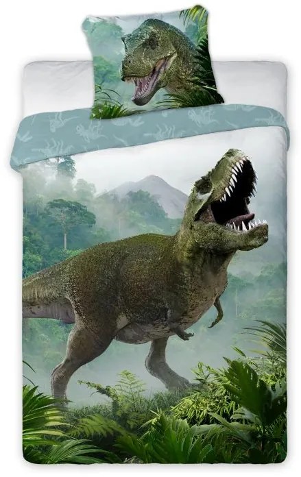 FARO Obliečky T-Rex prales Bavlna, 140/200, 70/90 cm