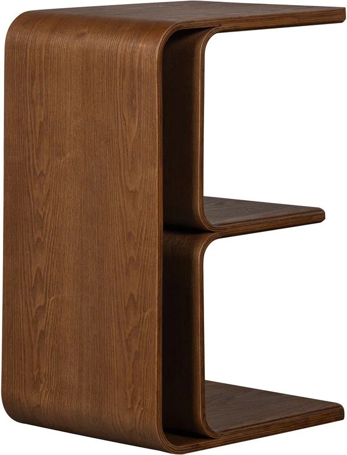 Odkladací stolík v dekore orecha 32x40 cm Frey – WOOOD