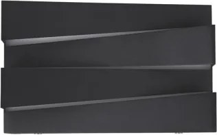 Searchlight 86410BK - LED Nástenné svietidlo SECTION LED/18W/230V čierna