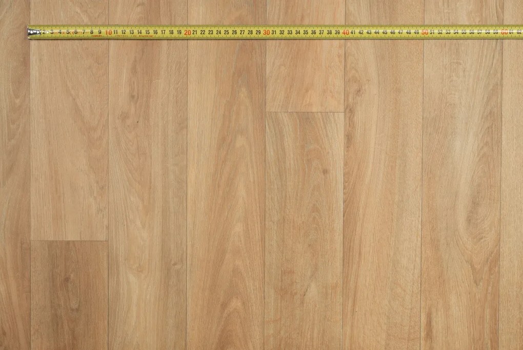 AKCIA: 335x370 cm PVC podlaha - lino AladinTex 150 French Oak grey beige, šíře, béžová, pena, detská izba, Tarkett