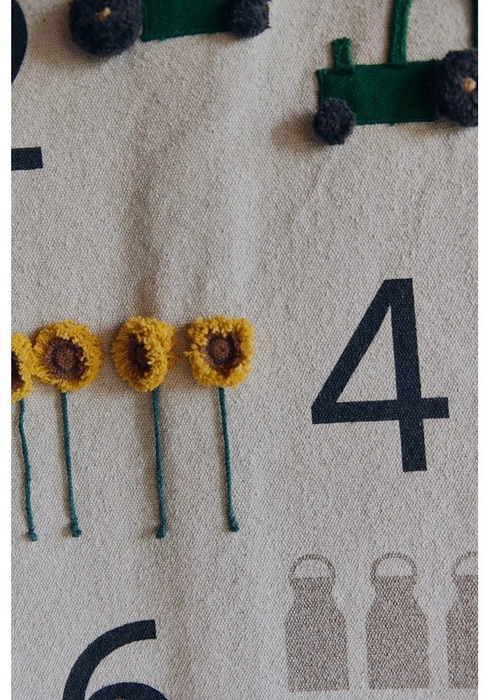 Detská nástenná dekorácia Farm Numbers – Lorena Canals