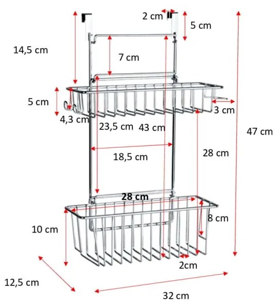 Závesný košík Wenko Clip-On