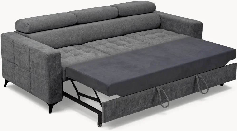 Sofa Nardo s funkciou spania - sivý šenil Vibe 95