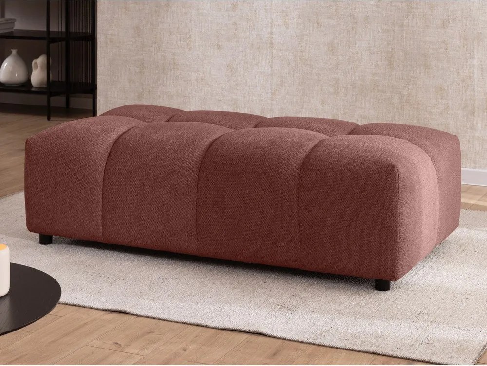 Podnožka v terakotovej farbe Albane – Ropez