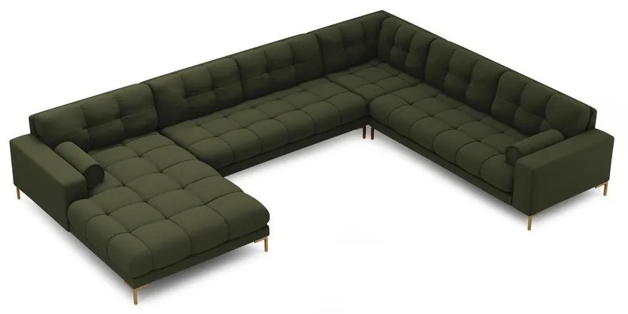 Zelená rohová pohovka (pravý roh) Bali – Cosmopolitan Design