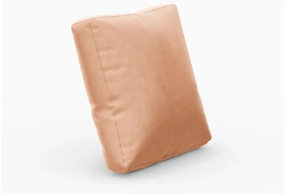 Ružový zamatový vankúš k modulárnej pohovke Rome Velvet - Cosmopolitan Design
