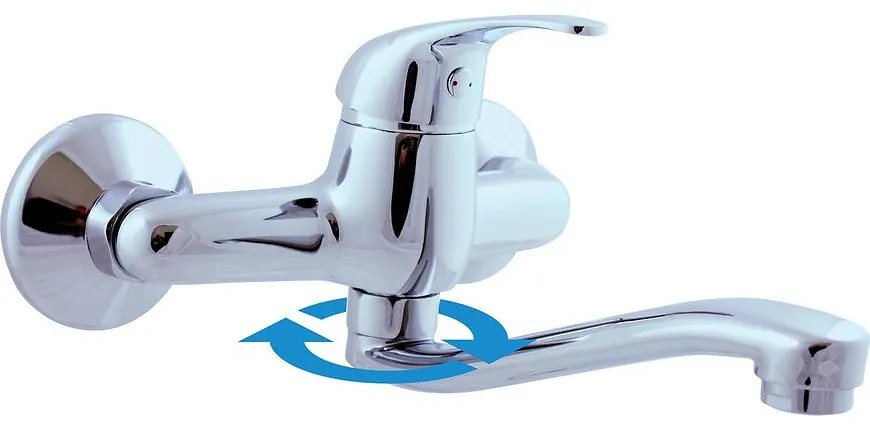 Batéria drezová/umývadlová nástenná SÁZAVA SA001.5/26