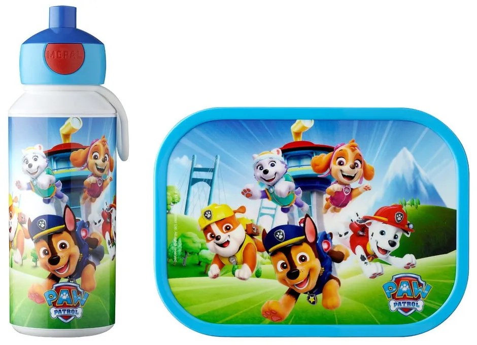 Detský desiatový box s fľašou Paw patrol pups – Mepal