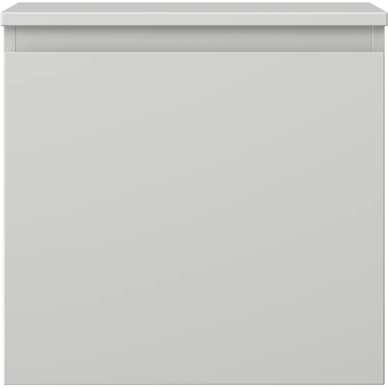 Mexen Orio, kúpeľňová skrinka 50 cm s hornou časťou, 1 zásuvka, sivá matná, 91A10-05047-1-BFC62