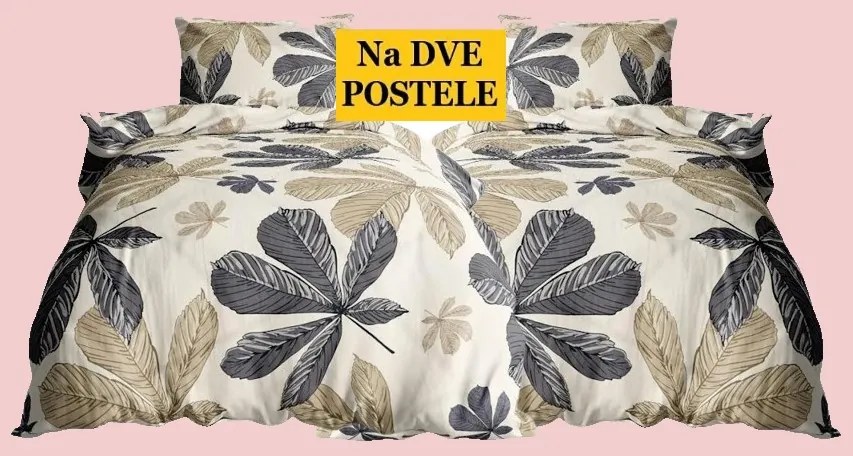 Obliečky Nika Bavlna 2x70x90 2x140x200 cm
