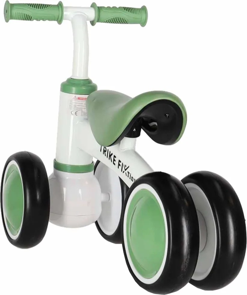 KIK Trike Fix Tiny V2 detské odrážadlo, bielo-zelené