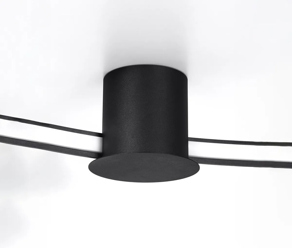 Stropné LED svietidlo Rio 55, 1x LED 30w, 3000k, b