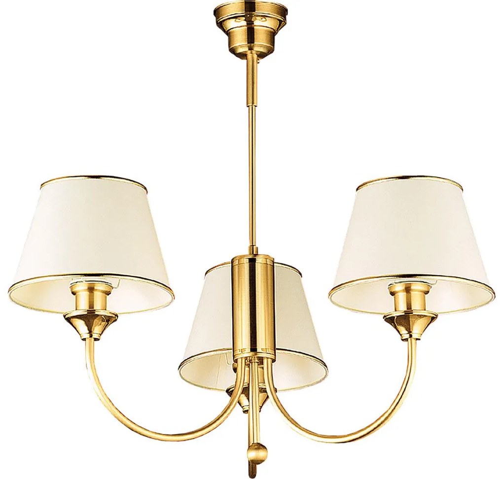 Jupiter 284- CL 3 - Luster závesný CLASSIC 3xE27/60W/230V