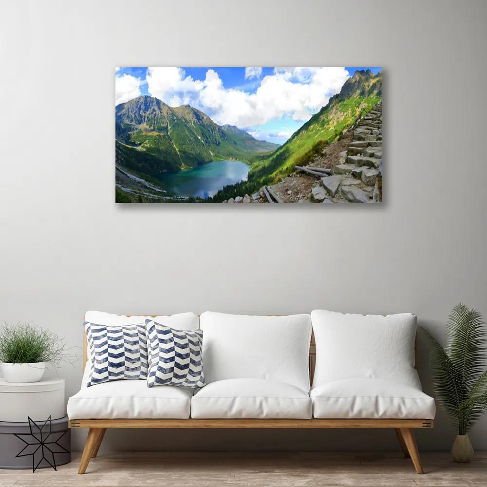 Obraz na plátne Hory príroda 140x70 cm