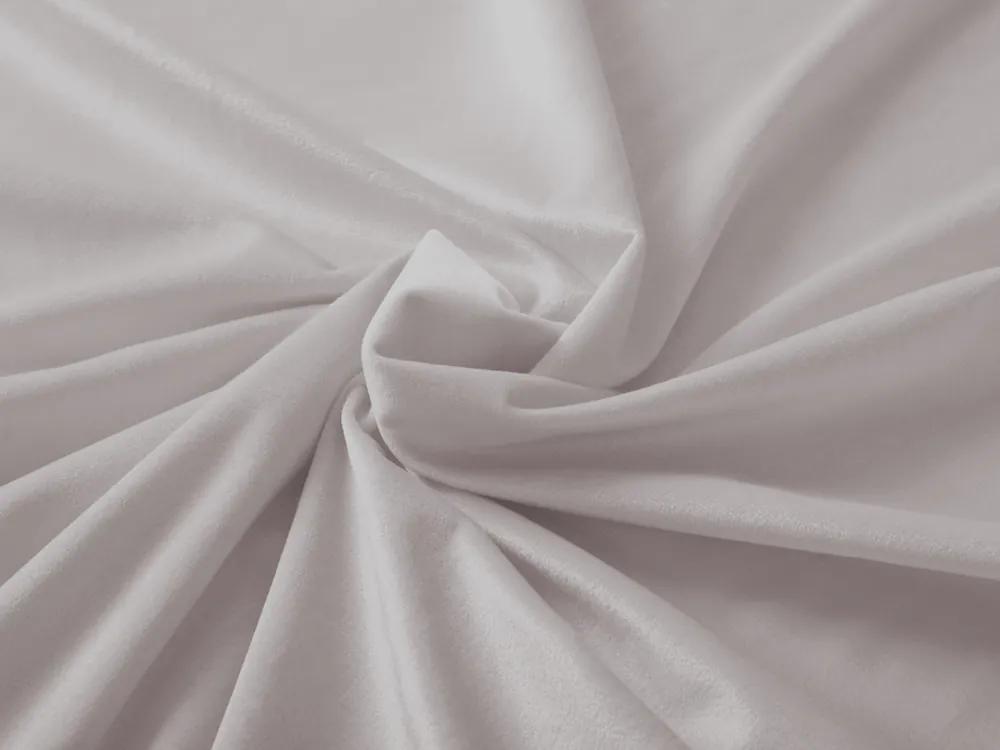 Biante Zamatová obliečka na vankúš Velvet Prémium SVP-018 Svetlo sivá 35 x 45 cm
