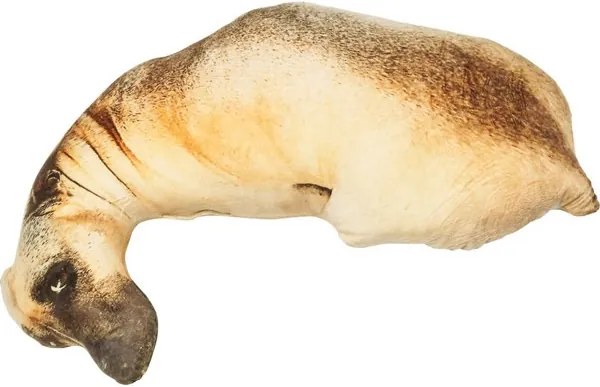 KARE DESIGN Sada 2 ks − Vankúš Shape Dog 43 × 70 cm hnedý