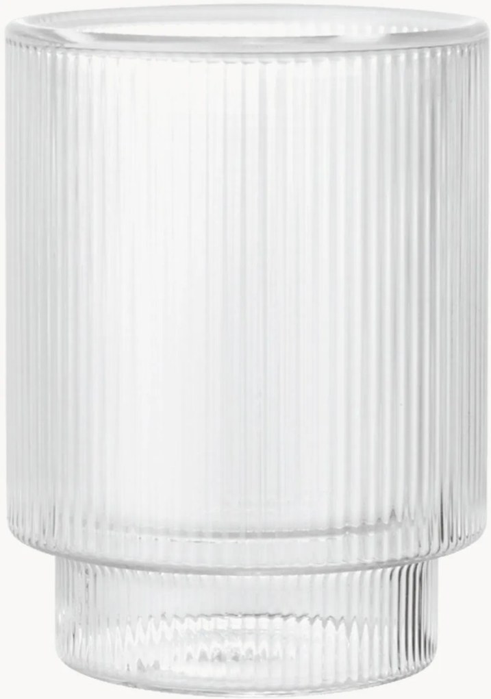 Ručne fúkané poháre Ripple, 2 ks, 220 ml