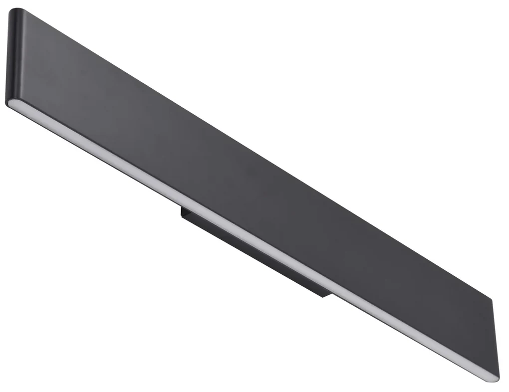 Moderné svietidlo AZZARDO NORMAN XL wall black AZ4179