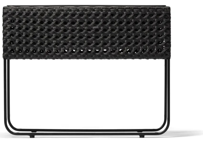 Čierny záhradný kvetináč Bonami Essentials Magnolia