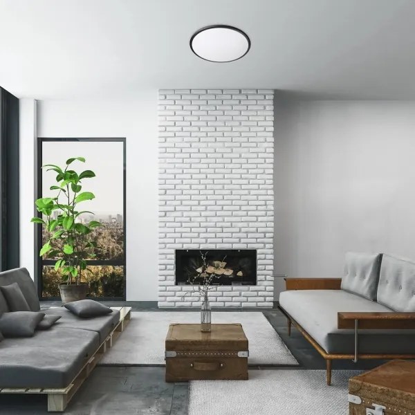 Rabalux 71130 - LED Stropné svietidlo ENGON LED/45W/230V 3000K čierna 48 cm