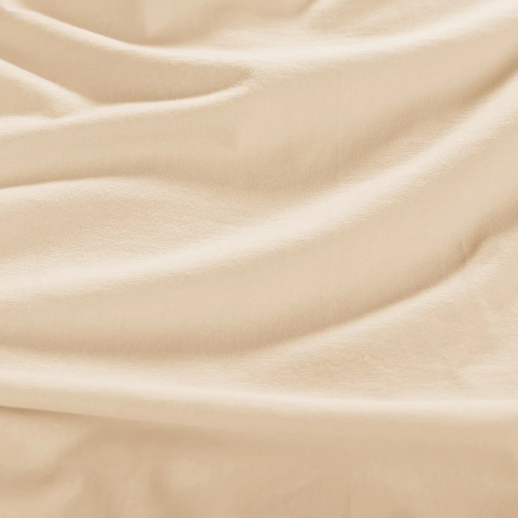 4Home jersey prestieradlo Luxury kávová, 180 x 200 cm