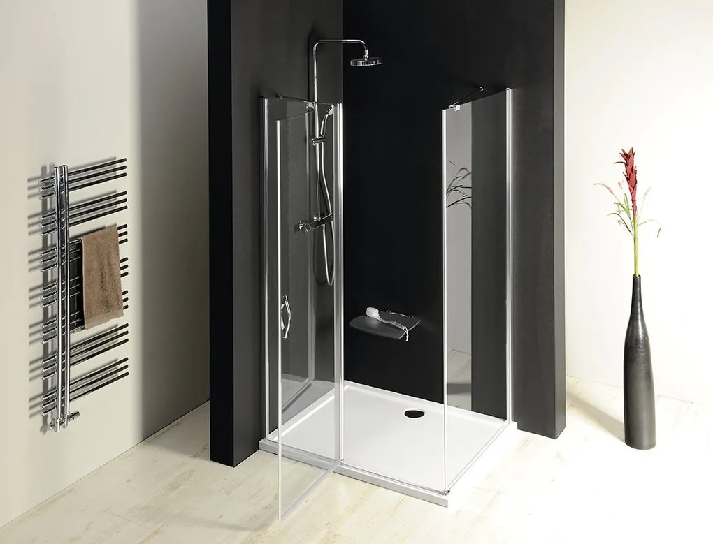 Gelco Gelco, ONE sprchové dvere s pevnou časťou 1100 mm, číre sklo, GO4811