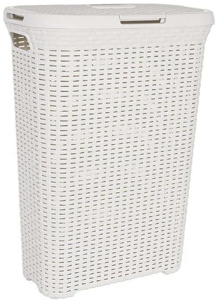 CURVER STYLE 40L Kôš na špinavú bielizeň 44,8 x 61,5 x 26,5 cm, krémový 00709-885