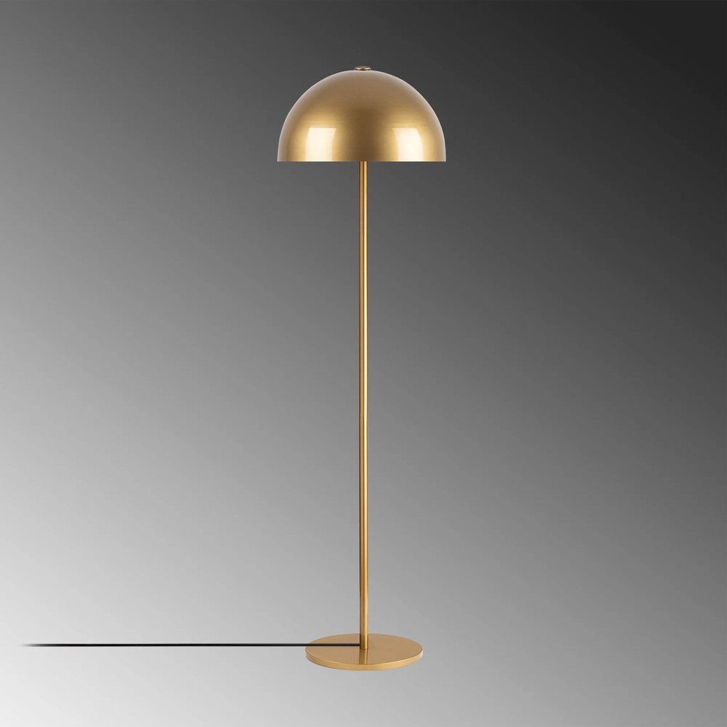 Stojací lampa Mixed zlatá