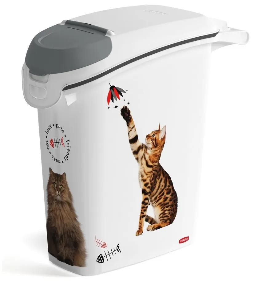 CURVER kontajner na suché krmivo 10kg mačka 03882-L30