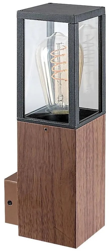 Rabalux 7195 - Vonkajšie nástenné svietidlo WALES 1xE27/60W/230V IP44