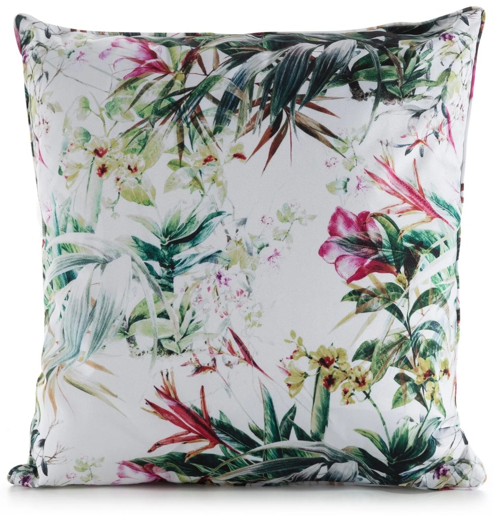 ZÁHRADNÁ VODEODOLNÁ OBLIEČKA NA VANKÚŠ GARDEN 45X45 CM KVETY