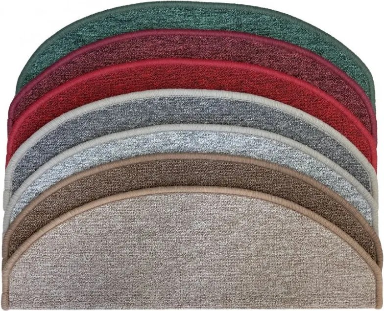 Nášľapy na schody Astra svetlo šedá polkruh, samolepiaci - 24x65 polkruh (rozmer vrátane ohybu) Vopi