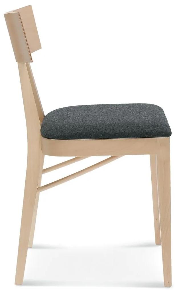 FAMEG Akka - A-0336 - jedálenská stolička Farba dreva: buk štandard, Čalúnenie: dyha