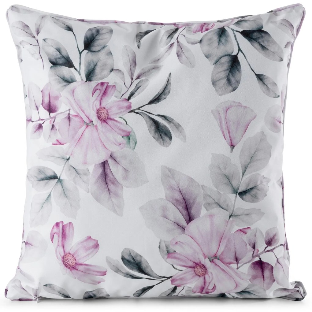 ZÁHRADNÁ VODEODOLNÁ OBLIEČKA NA VANKÚŠ GARDEN 45X45 CM KVETY