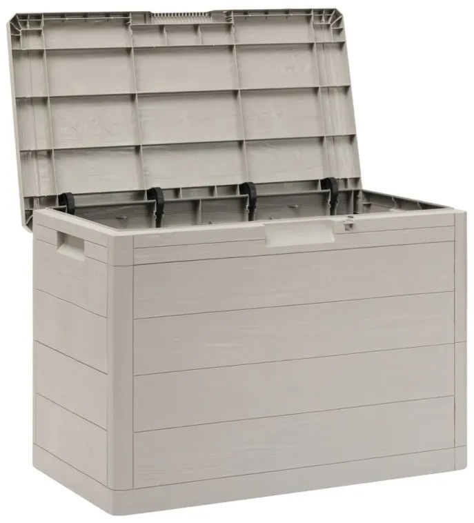 WOODYS záhradný plastový úložný box 160 L, svetlo šedá