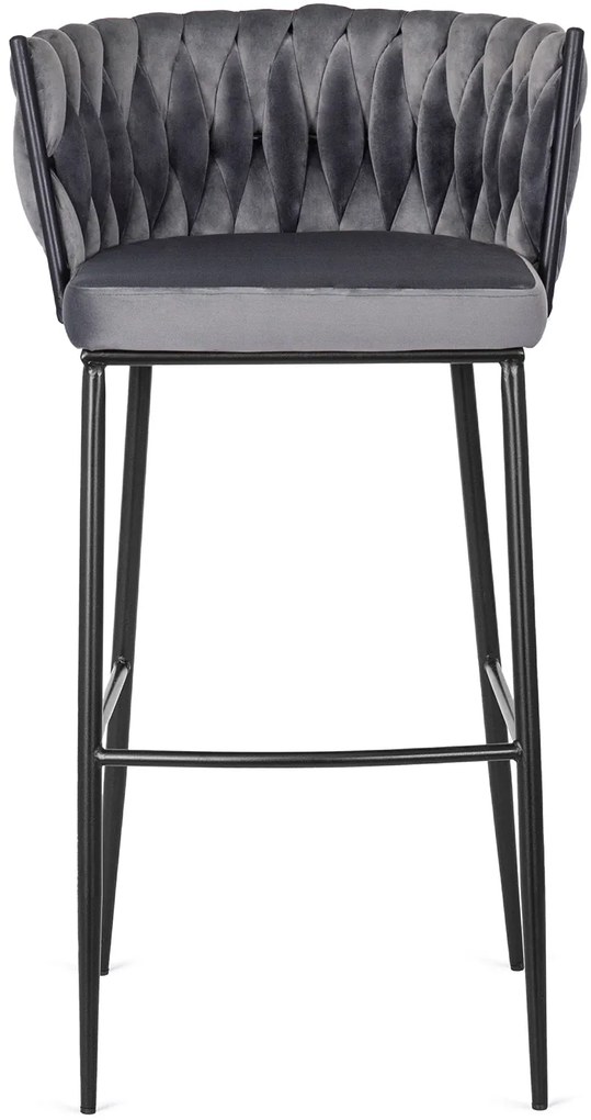 PROXIMA.store - Luxusná barová stolička FLORES FARBA: ružová, FARBA NÔH: zlatá